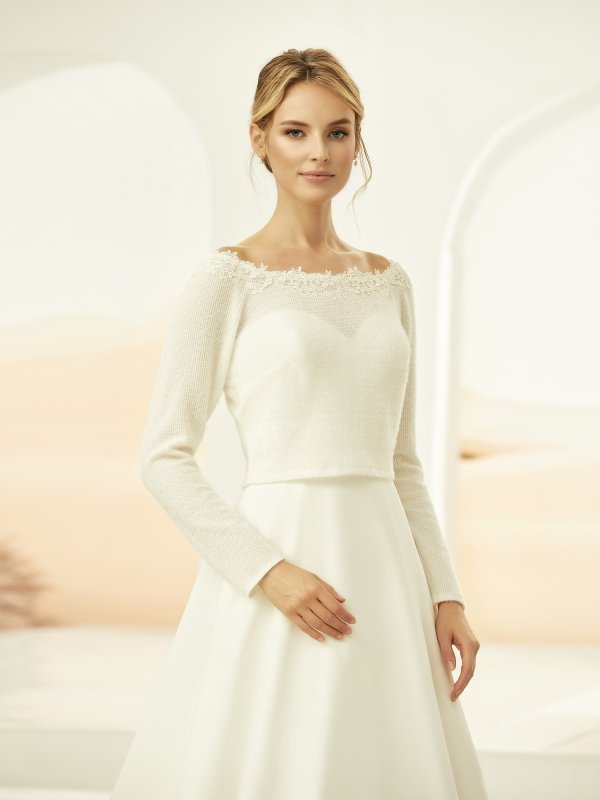 Braut Pullover mit Kashmir-Effekt Style#mix24031