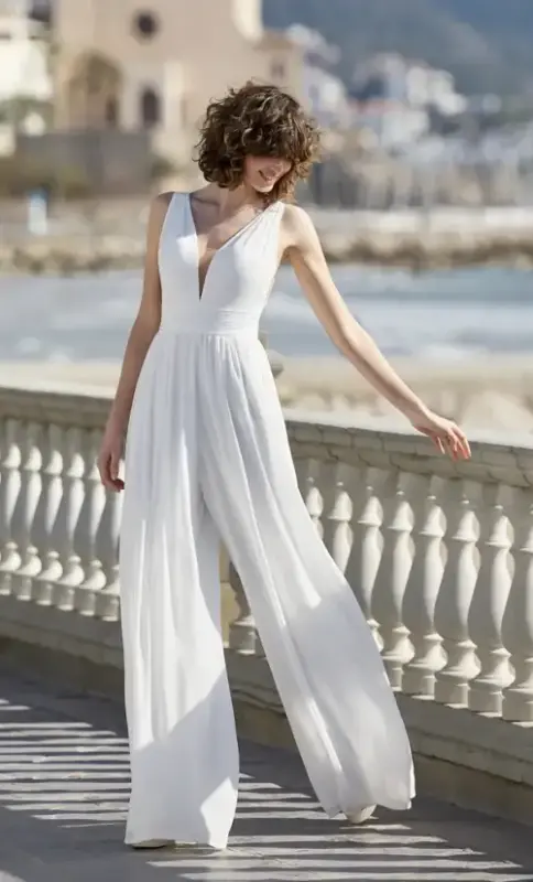 Boss Hochzeitshaus Kuma WhiteOne Jumpsuite modern Standesamt Bremen Lübeck Stade Maschen (1) pr