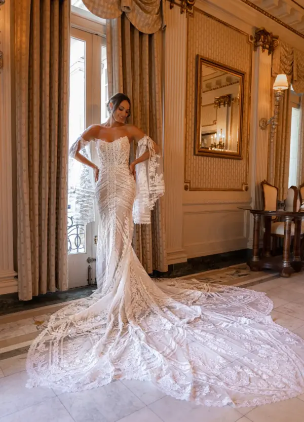 Boss Hochzeitshaus WInsen Luhe Brautkleid Randy Fenoli Evander Hamburg Stade Buxtehude FitnFlare Kleid Couture (1)