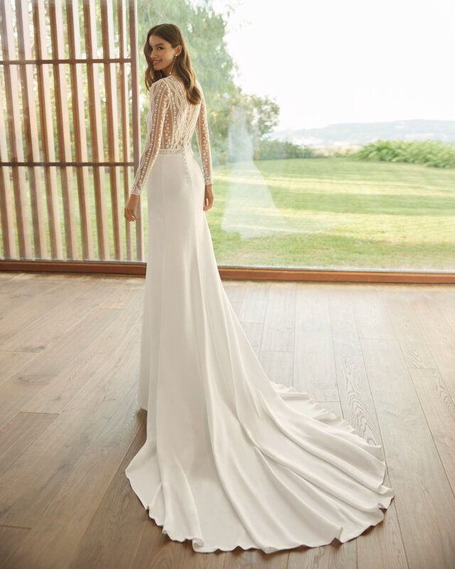 Boss Hochzeitshaus Winsen Luhe Iberia Rosa Clara Vintage Brautklied modern Figurbetont Bremen Stade Winsen Lüneburg Hannover (2)