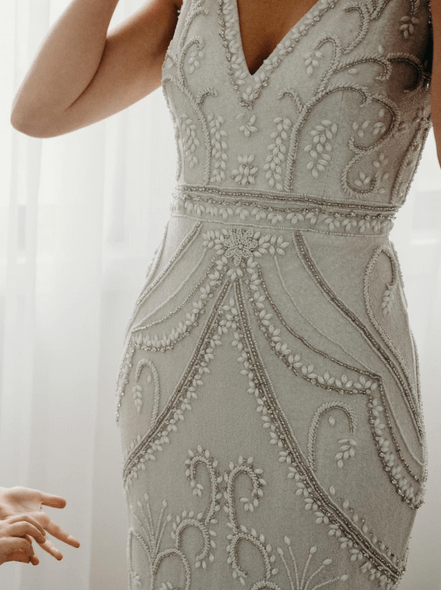 Boss Hochzeitshaus WinsenLuhe Vintage Gatsby Brautkleid Couture Vintage Hamburg Lüneburg (1)