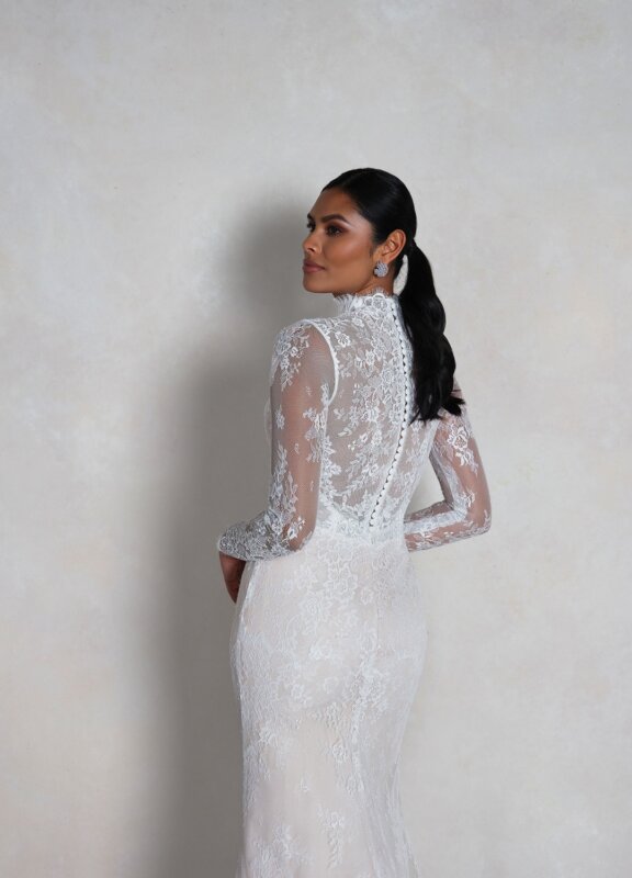 Boss Hochzeitshaus JustinAlexander 55141 FintFlare Brautkleider Hochgeschlossen (1)