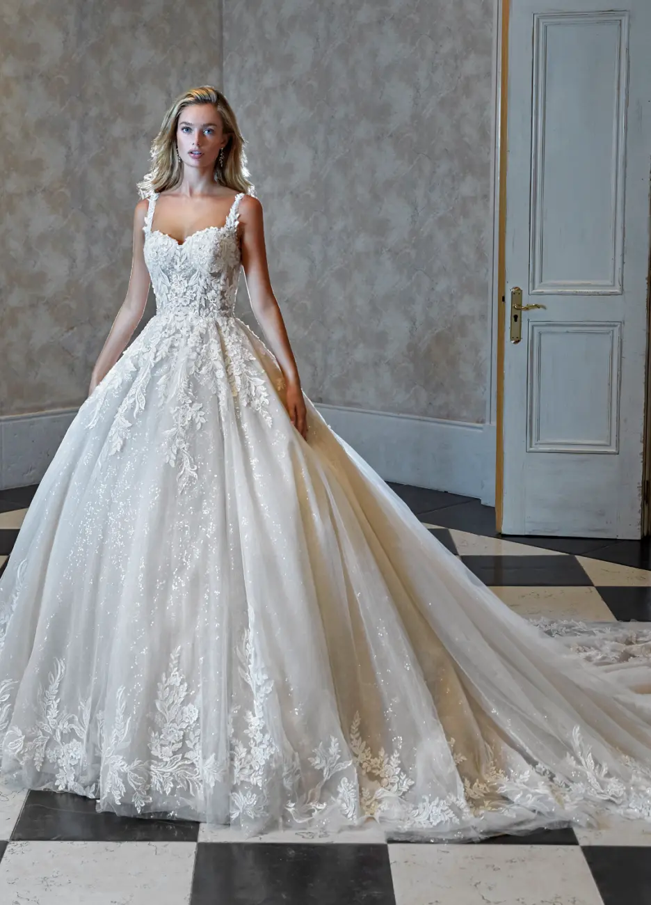 Boss Hochzeithaus Winsen Luhe Brautkleider Bremen Hamburg Lüneburg Demetrios Platinum DP466 Niedersachsen (3)