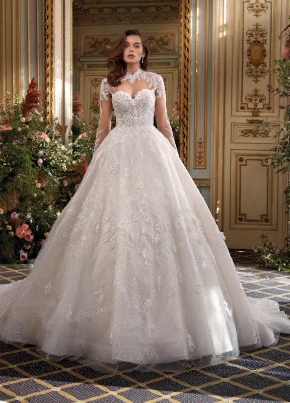 Boss Hochzeithaus Winsen Luhe Brautkleider Bremen Hamburg Lüneburg Demetrios Platinum DP492 Niedersachsen (1)