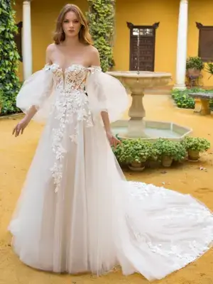 Boss Hochzeithaus Winsen Luhe Brautkleider Bremen Hamburg Lüneburg Hannover Lübeck Harburg Enzoani Blue Petunia Niedersachsen (4)