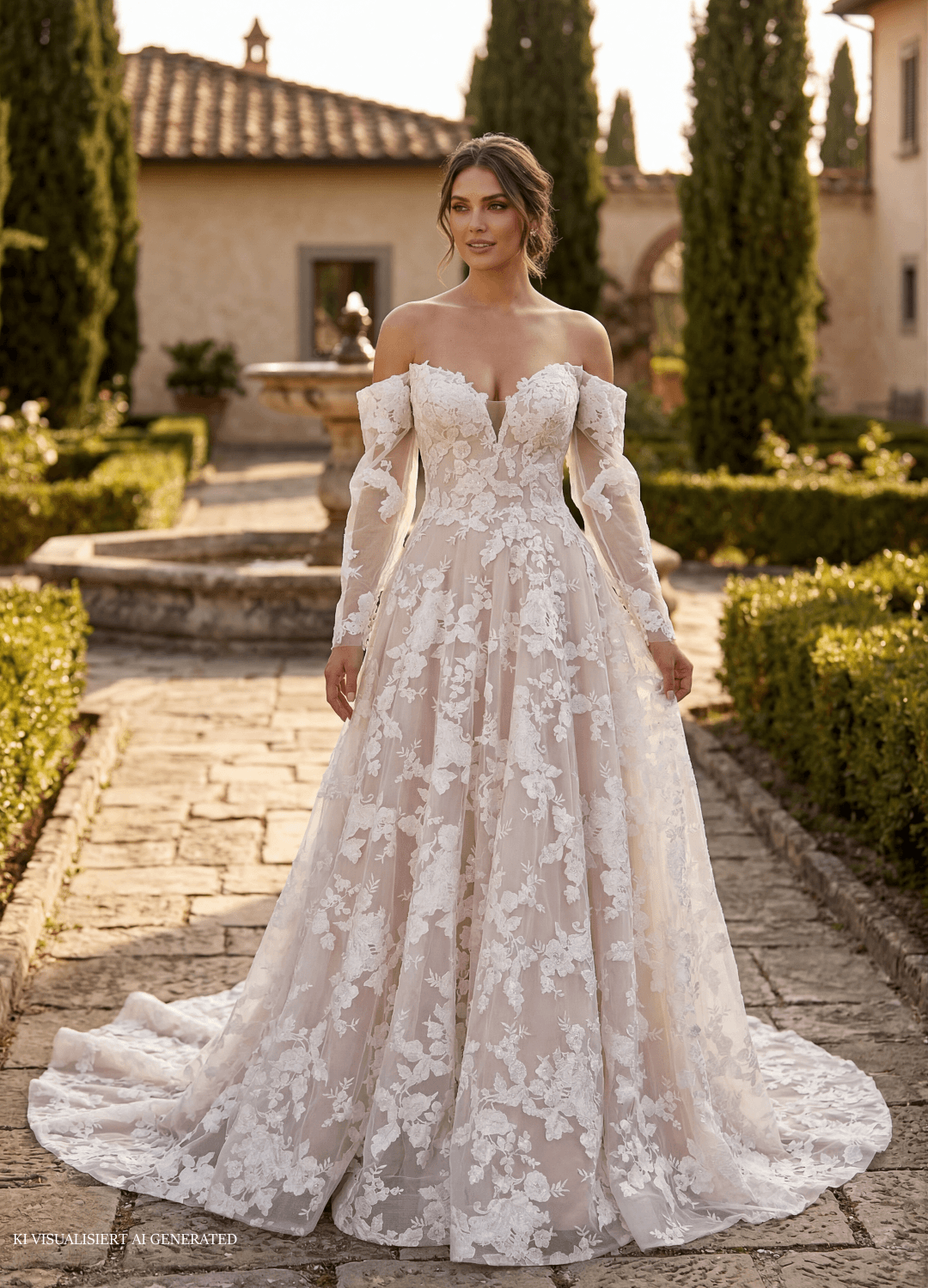 Boss Hochzeithaus Winsen Luhe Brautkleider Bremen Hamburg Lüneburg Hannover Stade Lübeck Buxtehude moderne Brautkleider Niedersachsen Boss Wedding CollectionStyle#27042 (4)