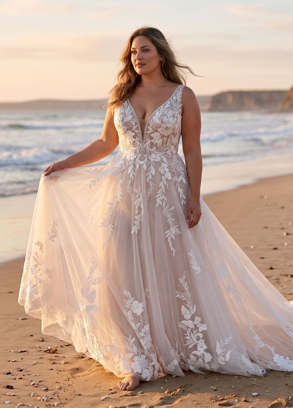 Boss Hochzeithaus Winsen Luhe Brautkleider Bremen Hamburg Lüneburg Hannover Stade Lübeck Buxtehude moderne Brautkleider Niedersachsen Curvy Brautkleid (2)