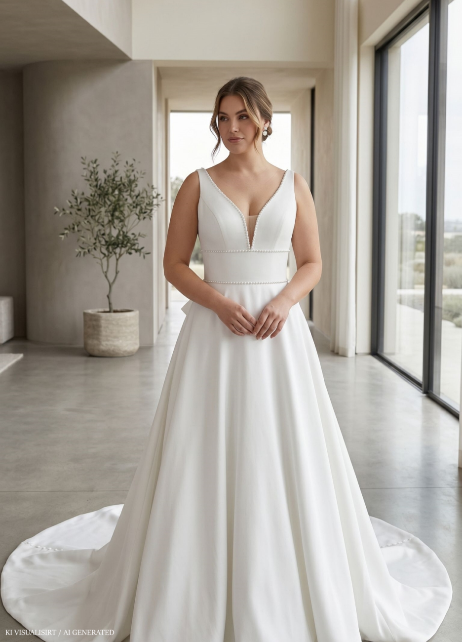 Boss Hochzeithaus Winsen Luhe Brautkleider Bremen Hamburg Lüneburg Hannover Stade Lübeck Buxtehude moderne Brautkleider Niedersachsen Curvy Brautkleid (2) pr