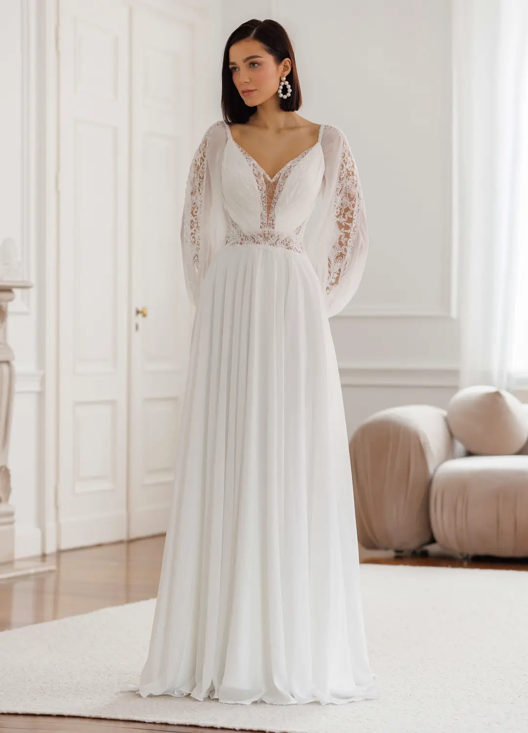 Boss Hochzeithaus Winsen Luhe Brautkleider Bremen Hamburg Lüneburg Hannover Stade Lübeck Buxtehude moderne Brautkleider Niedersachsen Jarice ART2612 (1)