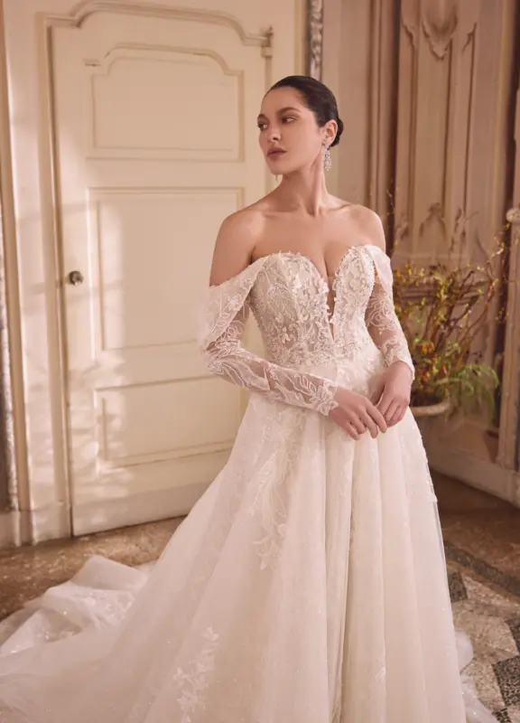 Boss Hochzeithaus Winsen Luhe Brautkleider Bremen Hamburg Lüneburg Hannover Stade Lübeck Buxtehude moderne Brautkleider Niedersachsen Justin Alexander 88489 (3)