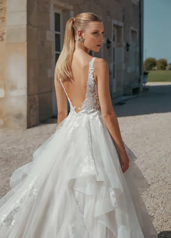 Boss Hochzeithaus Winsen Luhe Brautkleider Bremen Hamburg Lüneburg Hannover Stade Lübeck Buxtehude moderne Brautkleider Niedersachsen Justin Alexander Sincerity 44464 (1)