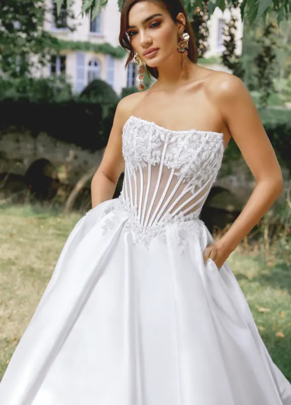 Boss Hochzeithaus Winsen Luhe Brautkleider Bremen Hamburg Lüneburg Hannover Stade Lübeck Buxtehude moderne Brautkleider Niedersachsen Justin Alexander Sincerity 44527 (1 (4)