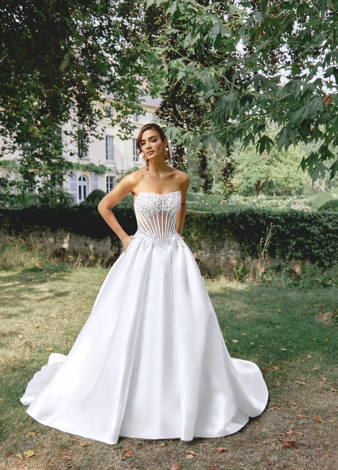 Boss Hochzeithaus Winsen Luhe Brautkleider Bremen Hamburg Lüneburg Hannover Stade Lübeck Buxtehude moderne Brautkleider Niedersachsen Justin Alexander Sincerity 44527 (1 (5)