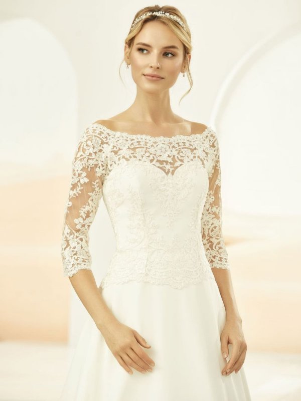 Braut Top aus Spitze Style#mix24065