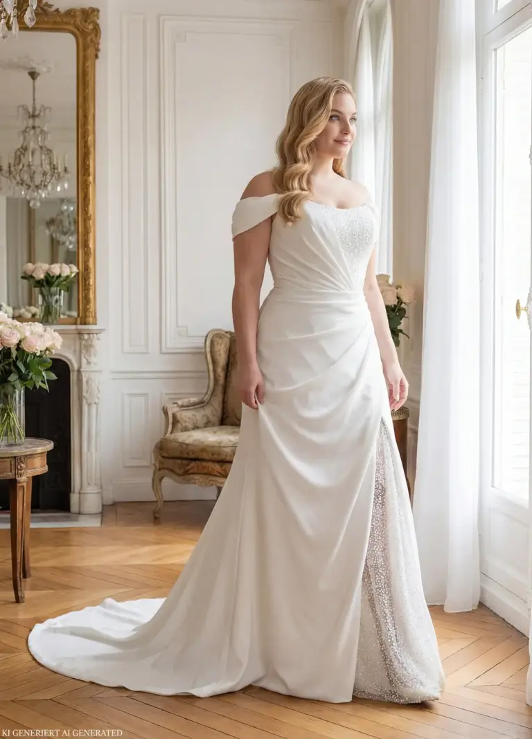 Brautkleider Boss Hochzeitshaus moderne günstige Brautkleider in Hamburg Stade Lüneburg Harburg Buxtehude Amera Vera MM2709 (1)