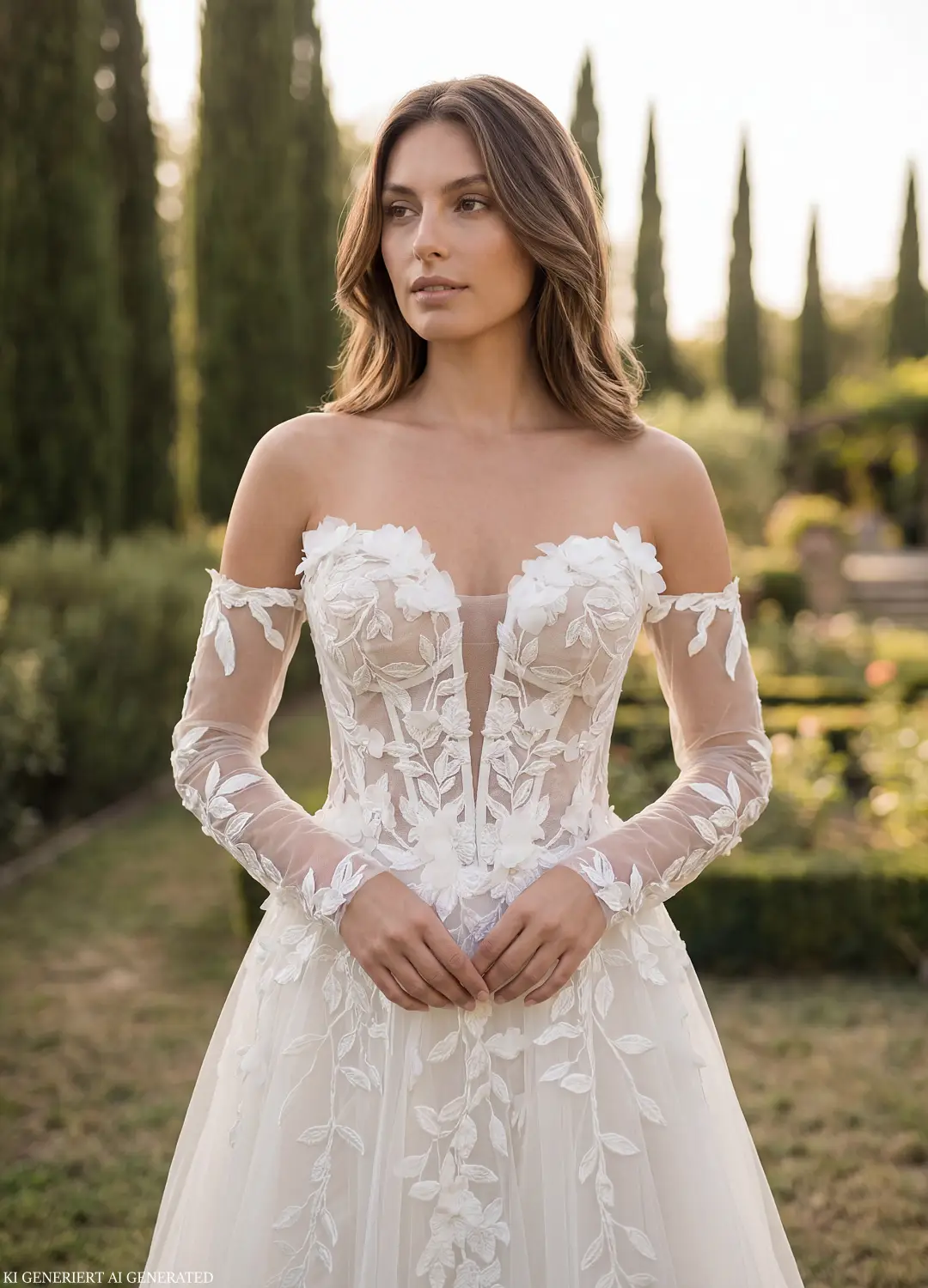 Brautkleider Boss Hochzeitshaus moderne günstige Brautkleider in Hamburg Stade Lüneburg Harburg Buxtehude AnnAngelex B2753 (2)