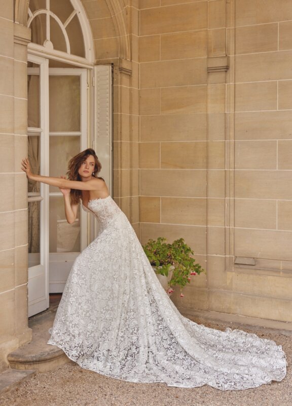 Brautkleider Boss Hochzeitshaus moderne günstige Brautkleider in Hamburg Stade Lüneburg Harburg Buxtehude Justin Alexander 88510 (4)