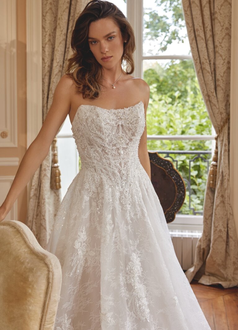 Brautkleider Boss Hochzeitshaus moderne günstige Brautkleider in Hamburg Stade Lüneburg Harburg Buxtehude Justin Alexander 88527 (4)