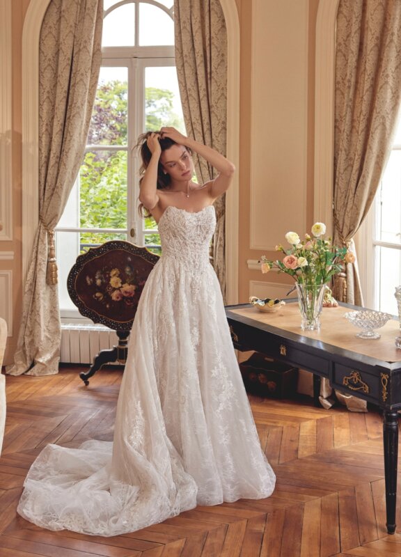Brautkleider Boss Hochzeitshaus moderne günstige Brautkleider in Hamburg Stade Lüneburg Harburg Buxtehude Justin Alexander 88527 (5)