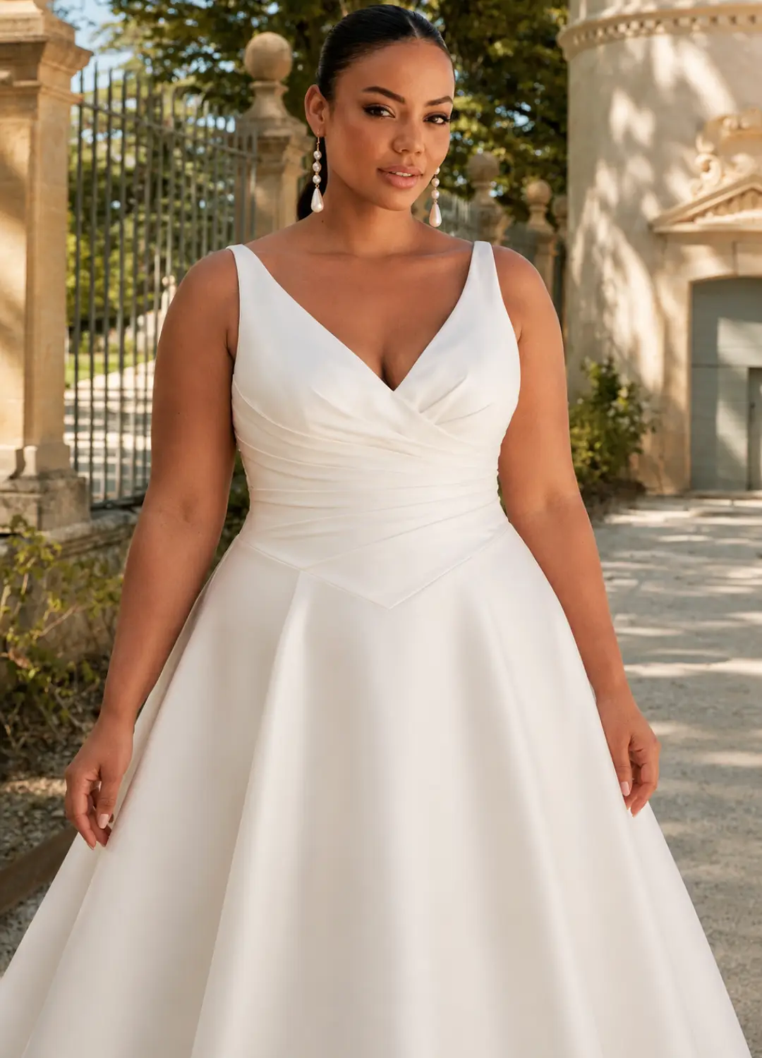 Brautkleider Boss Hochzeitshaus moderne günstige Brautkleider in Hamburg Stade Lüneburg Harburg Buxtehude Justin Alexander Sincerity 44585 (1)