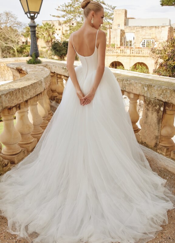 Brautkleider Boss Hochzeitshaus moderne günstige Brautkleider in Hamburg Stade Lüneburg Harburg Buxtehude Justin Alexander Sincerity 44624 (4)