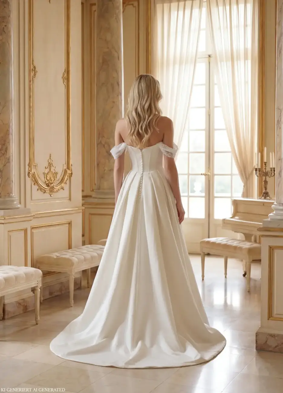 Brautkleider Boss Hochzeitshaus moderne günstige Brautkleider in Hamburg Stade Lüneburg Harburg Buxtehude Miss Beautiful Bride MGB192 (3)