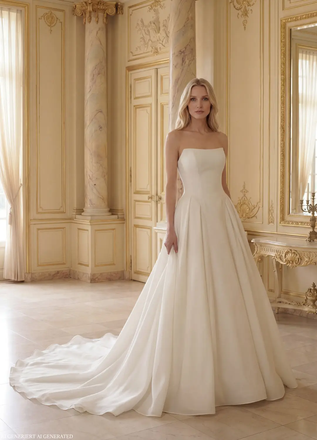 Brautkleider Boss Hochzeitshaus moderne günstige Brautkleider in Hamburg Stade Lüneburg Harburg Buxtehude MissBeautifulBride MGB288 (1)