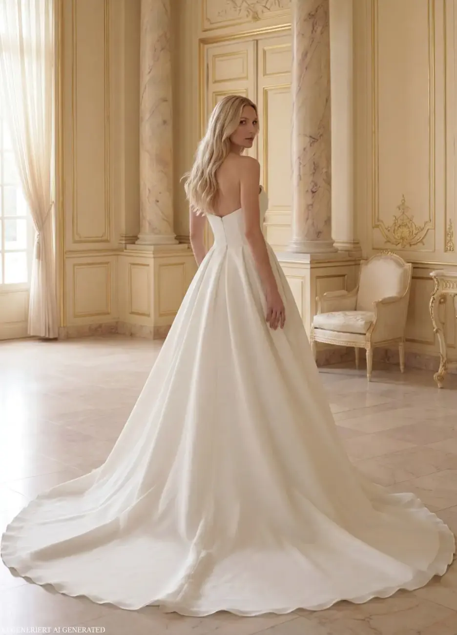 Brautkleider Boss Hochzeitshaus moderne günstige Brautkleider in Hamburg Stade Lüneburg Harburg Buxtehude MissBeautifulBride MGB288 (3)