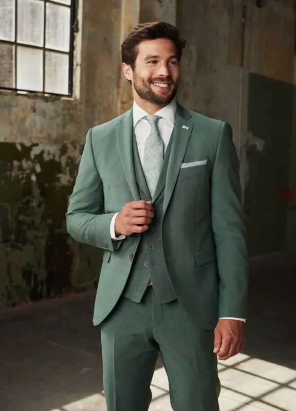 Casual Anzüge schlichte Anzüge moderne Bräutigamanzüge Boss Hochzeithaus Winsen (11)