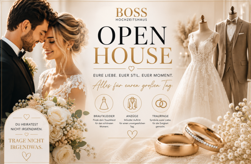 Open House Boss Hochzeitshaus