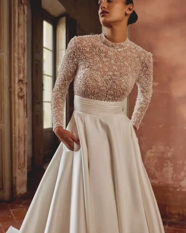 Justin Alexander Brautkleid im Boss Hochzeitshaus Winsen elegante Brautkleider Justin Alexander 88464 (3)