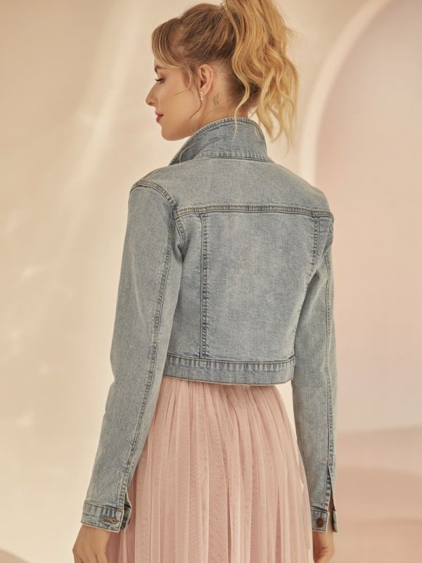Denim Brautjacke Style#mix24055 – Bild 2