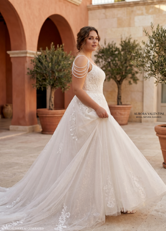 over Stade Luebeck Buxtehude moderne Brautkleider Niedersachsen Boss Wedding Collection#27055 (1)